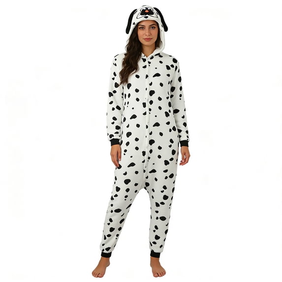 Spotted Adult Pajamas Cosplay Costume Elegant Loungewear For