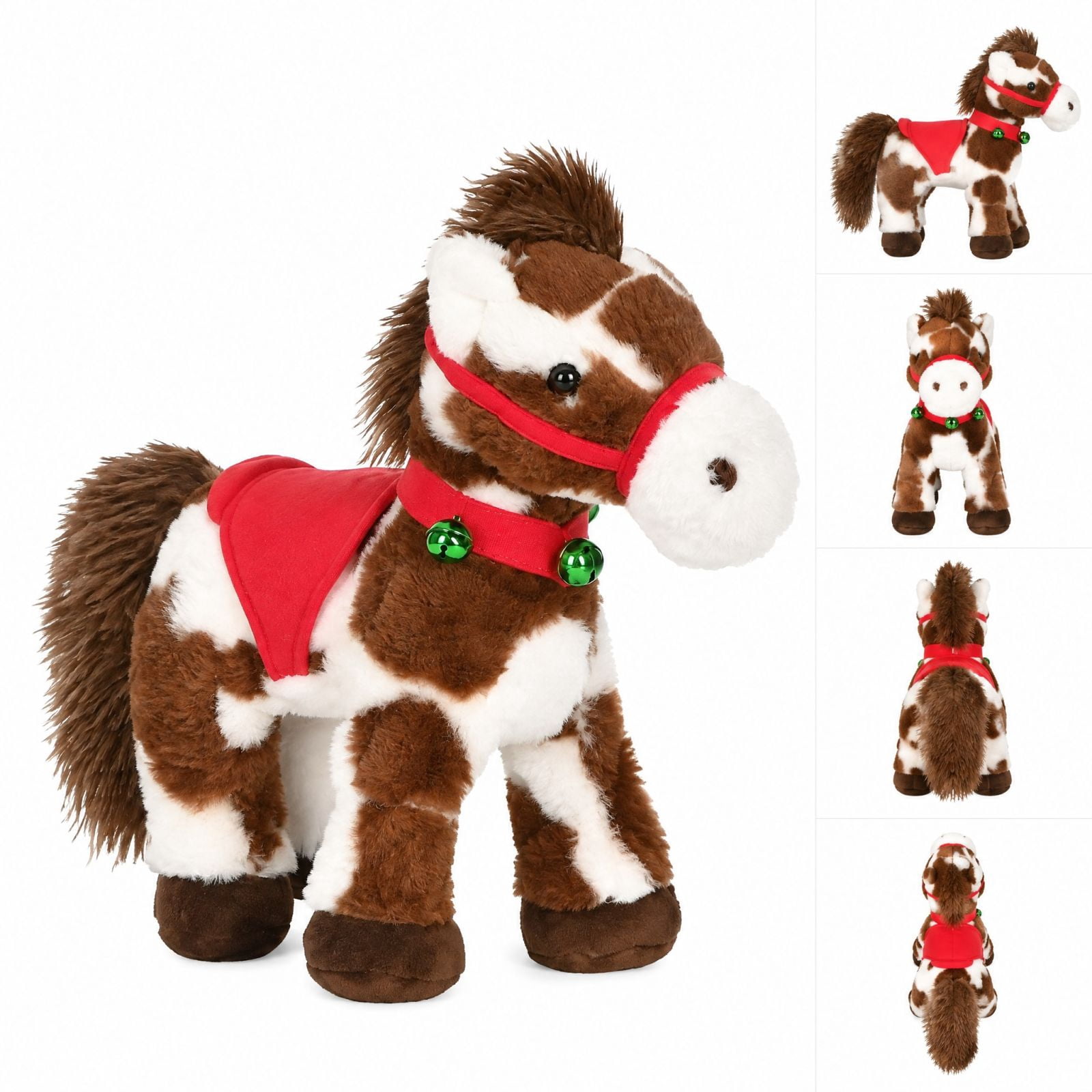 Simple Dancing Animations Spotted Animated Horse, Dancing Christmas Hobby Horse Lobby Horse Plush ...