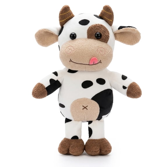 Spotted Cow Plush Toy Cute Farm Animal Stuffed Toy for Kids Gift M