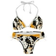 thumbnail image 1 of Spotted Dog Detachable Sponge Adjustable Strap Bikini Set Two-Pack Swimming Suits One-Piece Swimsuits - Ideal for Beach and Pool Parties, 1 of 6