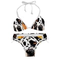 thumbnail image 1 of Spotted Dog Detachable Sponge Adjustable Strap Bikini Set Two-Pack - Swimwear for Two, Beach Vacation Essentials!, 1 of 6