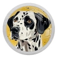 thumbnail image 1 of Spotted Dog Fluorescent Drawer Pulls with Screws, Round 4-Pack, Glow-in-the-Dark Cabinet Hardware: Crystal Knobs, Dresser Knobs - Suitable for Cabinets,and Dressers Furniture Decor, 1 of 6