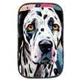 thumbnail image 1 of Spotted Dog Furry Printed Armrest Cover 12.5x8.2 Inch Soft Comfortable Car Armrest Mat Accessories, 1 of 6