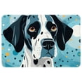 thumbnail image 1 of Spotted Dog Non-Slip Polyester Outdoor Carpet Bath Rug Door Mat - Machine Washable, 1 of 6