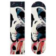 thumbnail image 1 of Spotted Dog Skateboard Grip Tape Stickers Pack of Two - Emery Surface, PVC Backing, 8.8x32.6in/22.4x83 cm, 1 of 5