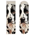 thumbnail image 1 of Spotted Dog Skateboard Stickers Pack of Two - Emery Surface, PVC Back Material, 8.8x32.6in/22.4x83 cm Size, 1 of 5