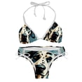 thumbnail image 1 of Spotted Dog Stylish Swim Suits Bikini Set: Detachable Sponge, Adjustable Strap, Two-Pack - Ideal for Beach and Pool %{scenes, 1 of 6