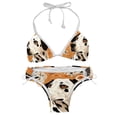 thumbnail image 1 of Spotted Dog Swim Wear Detachable Sponge Adjustable Strap Bikini Set Two-Pack for Multiple Scenes, 1 of 6