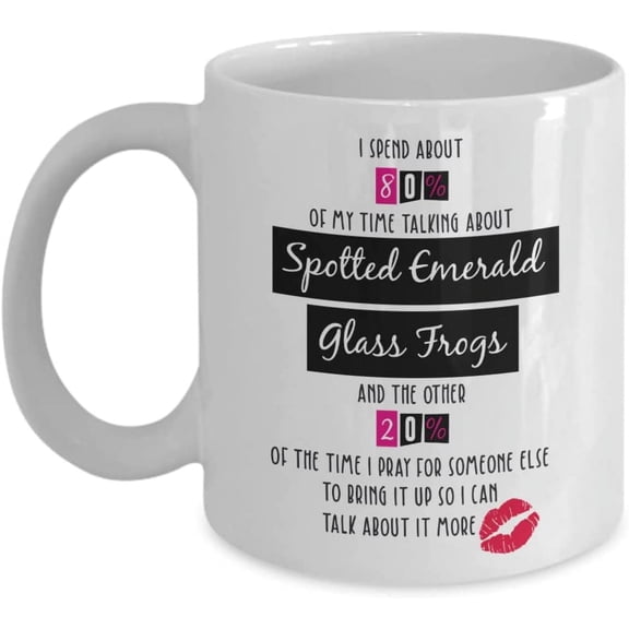 Spotted Emerald Glass Frogs Coffee Mug, Spotted Emerald Glass Frogs Gift, Frogs Lovers Gift, Spotted Emerald Glass Frogs Mug For Woman, Frog Gifts for Friend, Birthday Christmas Basket gag Gift Idea