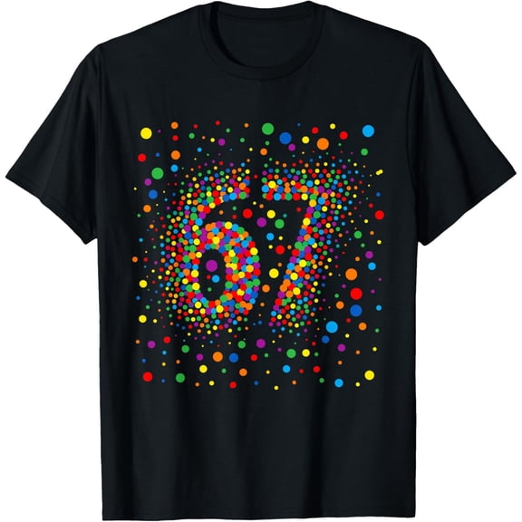Spotty 6 7 Six Seven Dots Spots 67 Meme T-Shirt