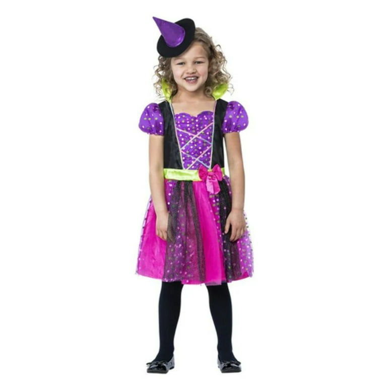 Spotty Witch Costume Child White Red Spotty Witch Costume Child White Red