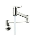 thumbnail image 1 of Spout Folding Arm Tap Sink Modern Basin Kitchen Faucet Splash Proof Easy Install Pot Filler Bathroom Double Switch Wall Mount ,Easy to Use, 1 of 7