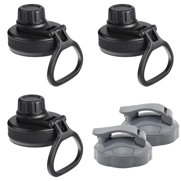 Spout Lid for Flask Wide Mouth Sport Water Bottles,Replacement Lid for 12 16 18 22 32 40 64oz Wide Mouth Sports Water Bottles Accessories