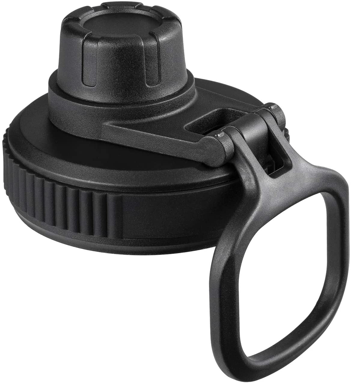 Spout Lid for Wide Mouth Sport Water Bottles, Perfect Chug Lid for 18