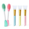 thumbnail image 1 of Spove 5pcs Silicone Face Mask Brush Applicator Makeup Brushes, Silicone Facial Mask Brush Face Mask Applicator Brush Facial Brushes set, Makeup Tools for Apply Mask Cream Lotion, 1 of 8