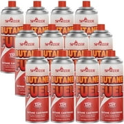Spozer 12 Butane Fuel Canister for Camping Stoves