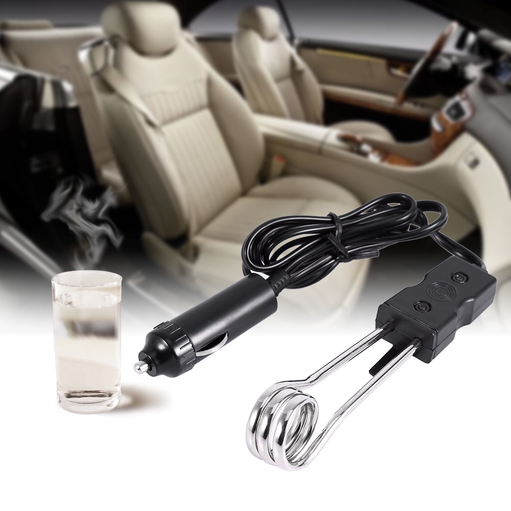 Spptty 12V/24V Mini Portable Electric Car Boiled Water Immersion Heater