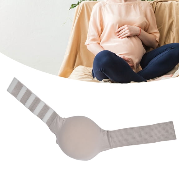 Spptty Fake Belly Costumes, Breathable Fake Pregnancy Belly Memory Foam Lightweight Simulation for Women Men