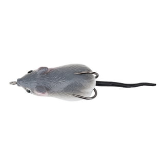 Soft Mice Rat Fishing Lure Topwater Tackle Hook Bass Bait Crankbait 02