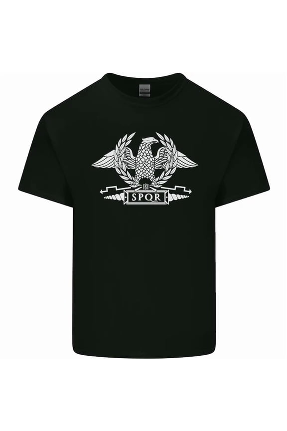 Spqr Eagle Gym Training Bodybuilding T-Shirt