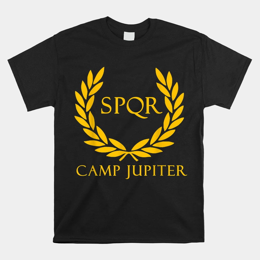 Spqr Senatus Populus Que Romanus Camp Jupiter Shirt