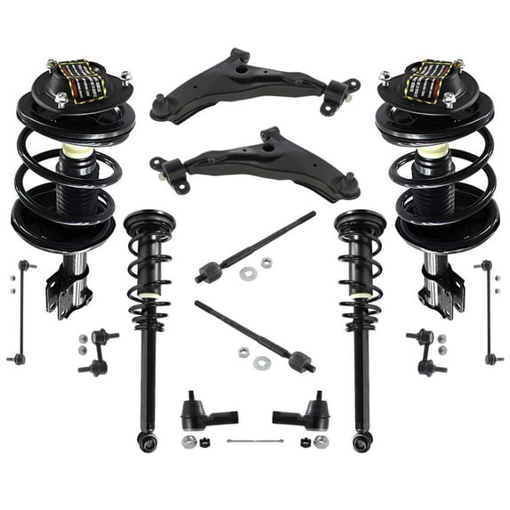 Spr Struts Control Arms Tie Rod Eclipse Coupe 2001-05 For Mitsubishi Coupe 14pc