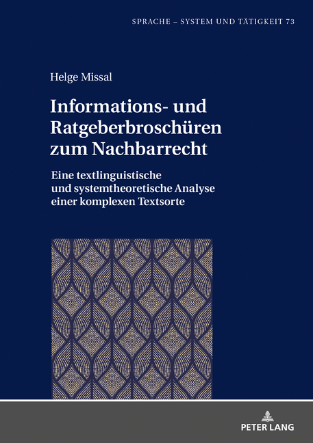Authentische Textsorte Sprache - System Und Tätigkeit: Informations- und Ratgeberbroschueren ...