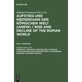 thumbnail image 1 of Sprache und Literatur (Literatur der Augusteischen Zeit: Allgemeines, Einzelne Autoren, Fortsetzung) Vol. 30, Pt. II, 1 of 1