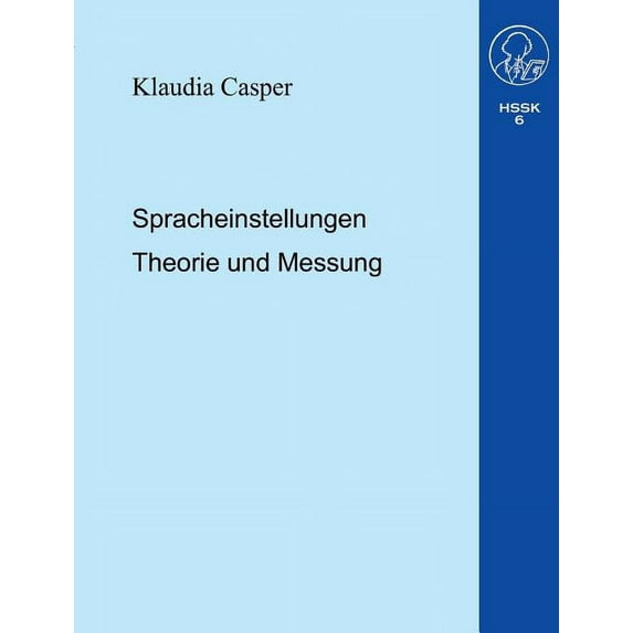 Spracheinstellungen.Theorie und Messung, (Paperback)