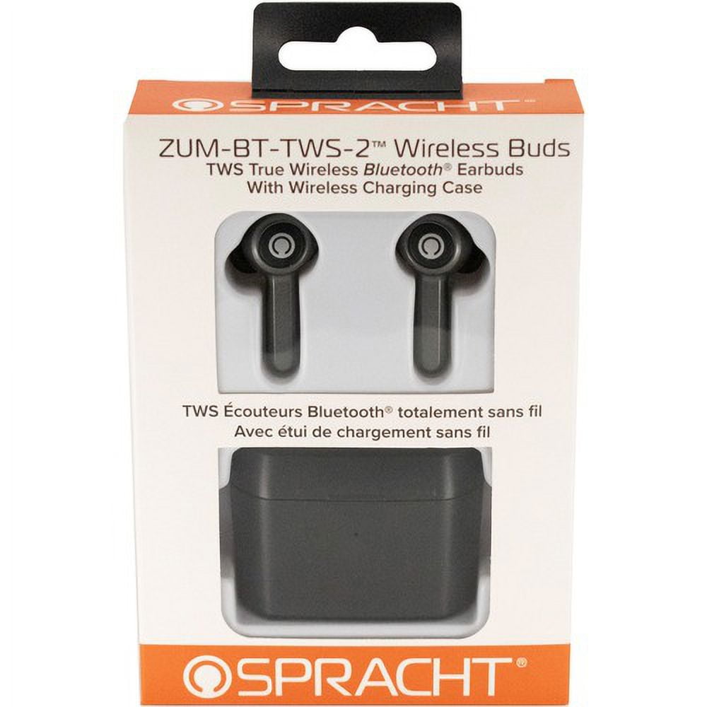 Spracht Earset - True Wireless - Bluetooth - Earbud - In-ear - Noise Cancelling Microphone Spracht Earset - True Wireless - Bluetooth - Earbud - In-ear - Noise Cancelling Microphone