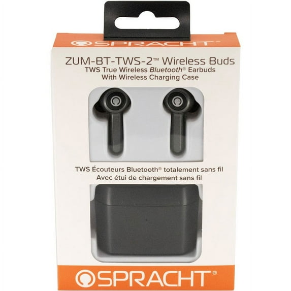 Spracht Earset - True Wireless - Bluetooth - Earbud - In-ear - Noise Cancelling Microphone | Bundle of 5 Each