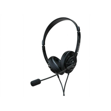 Spracht - ZUM ZUM350B Wired On-Ear Headphones - Black