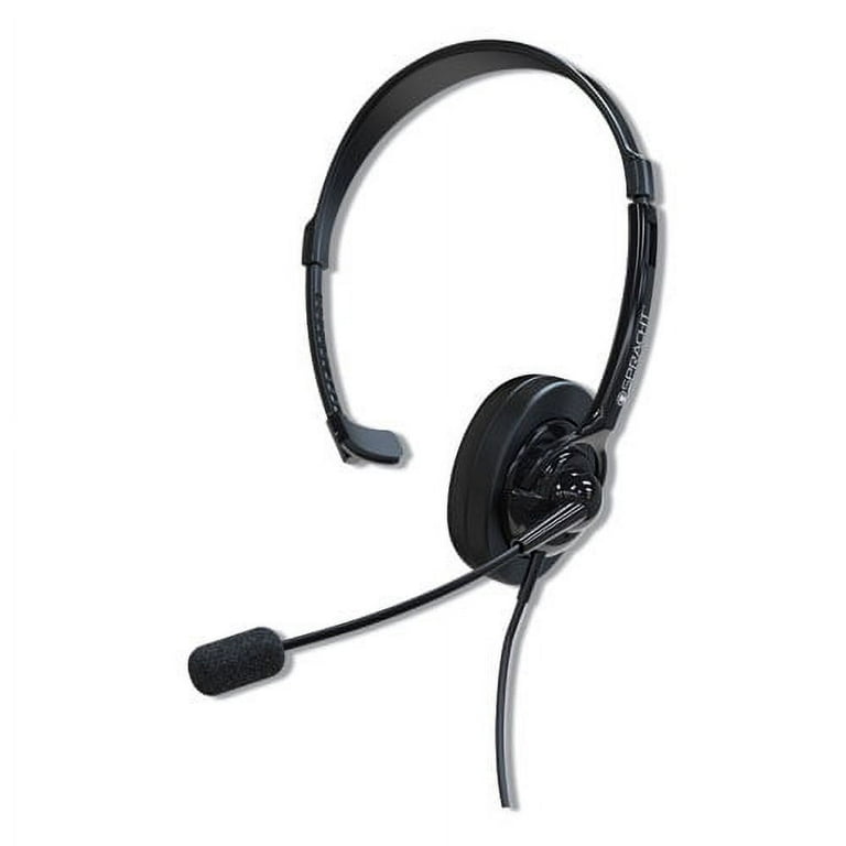 ZuM ZuM350M Monaural Over The Head Headset, Black ZuM ZuM350M Monaural Over The Head Headset, Black