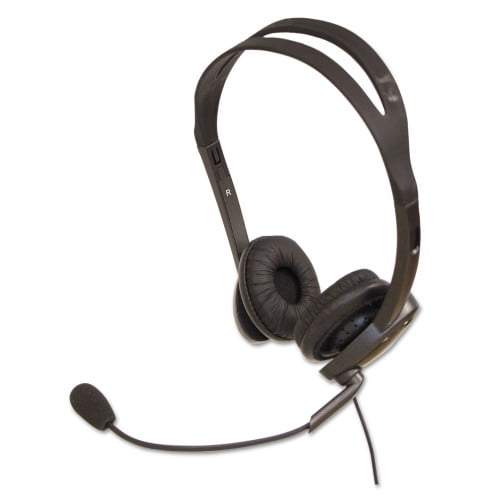 ZuM3500 Binaural Over The Head USB Headset, Black ZuM3500 Binaural Over The Head USB Headset, Black