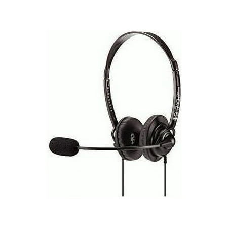 Spracht - ZUM ZUM350M Wired On-Ear Headphones - Black