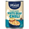 Sprague Foods' White Bean Chili, Easy Open 15 oz. Can, Vegan