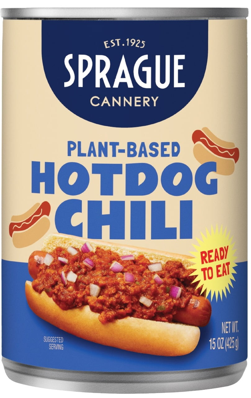 Sprague Foods' brand Hot Dog Chili Sauce, Vegan, Preservative Free