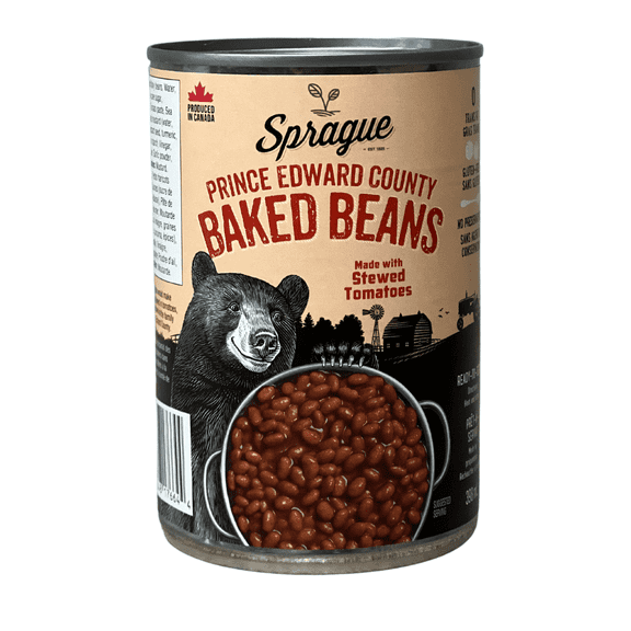 Sprague Prince Edward Country Baked Beans, Ready to Eat, 398ml/13.5 oz., Can