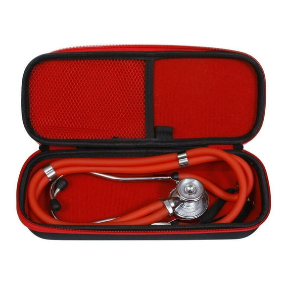 Sprague Rappaport Stethoscope Dual Head Adult + Free Lightweight Storage Case, Multipurpose Sheers, Penlight, Measuring Tape