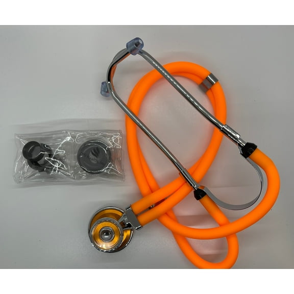 Sprague Rappaport Type Stethoscope Color: Orange Accessories Included