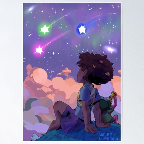 Spranne Against The World Amphibia Fantasy Cartoon Friends Wall Decor, Unframed Poster