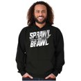 thumbnail image 1 of Sprawl and Brawl Muay Thai Fight Hoodie Sweatshirt Women Men Brisco Brands M, 1 of 6