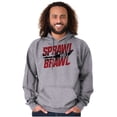 thumbnail image 1 of Sprawl and Brawl Muay Thai Fight Hoodie Sweatshirt Women Men Brisco Brands S, 1 of 6
