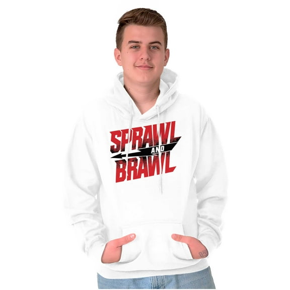 Sprawl and Brawl Muay Thai Fight Hoodie Sweatshirt Women Men Brisco Brands X