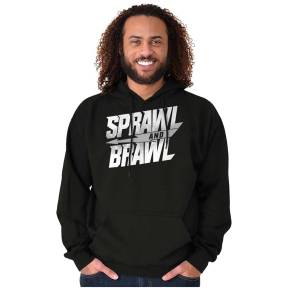 Sprawl and Brawl Muay Thai Fight Hoodie Sweatshirt Women Men Brisco Brands X