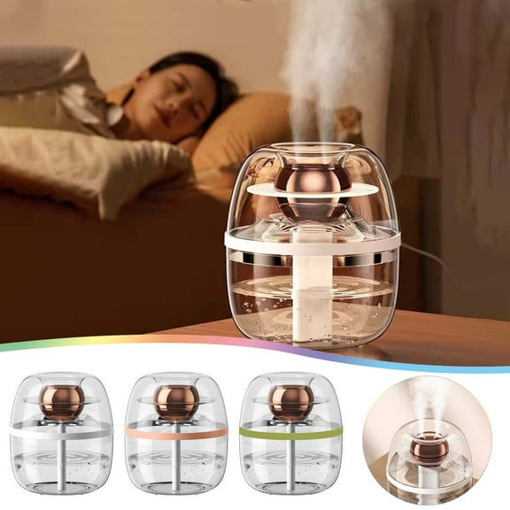 Spray 3L Humidifier For Home Use, Humidifier Large Room, Living Room Humidifier, Automatic Mode Humidity Sensor,Cool Mist Desktop Humidifier For Bedroom Large Capacity, Silent Bedroom, Office