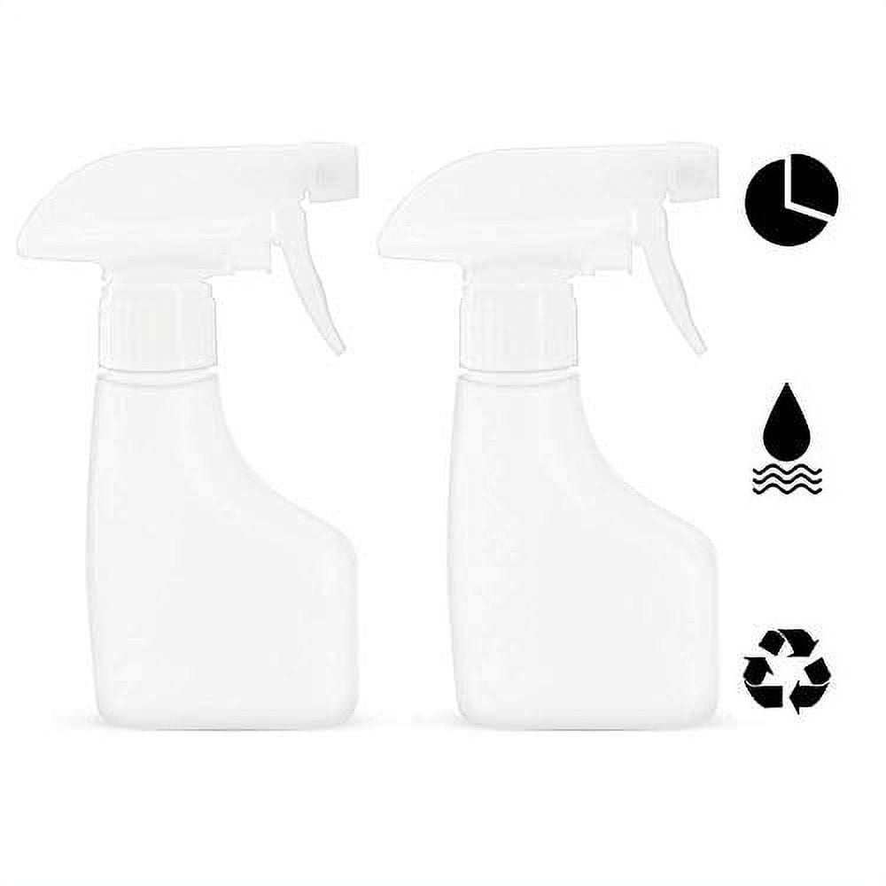 Spray Bottle 6 oz (180 ml), Leak Proof Squirt Bottle, 3 Ways Adjustable