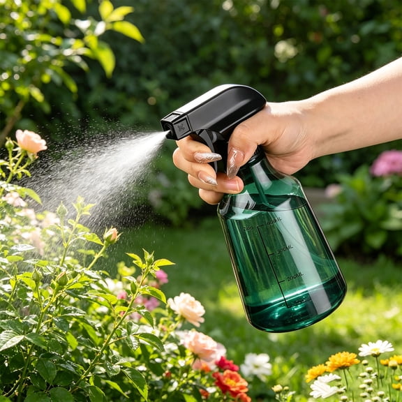 Spray Bottle Refillable Transparent Water Bottle with Scale Fine Mist Adjustable Nozzle Spray Kettle for Alcohol And Essential Oils