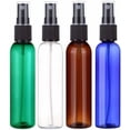 thumbnail image 1 of Spray Bottles 60 ml / 2 oz, 4 Pack Empty Fine Mist Plastic Mini Travel Bottle Set, Portable Refillable Makeup Sprayer Containers for Perfume, Liquids, Aromatherapy, Small Size, 1 of 5