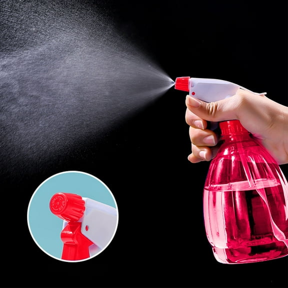 Spray Bottles for Cleaning,Spray Bottle,Water Spray Bottle for Hair, Plants, Cleaning, Cooking, BBQ, Cats, Empty Spray Bottles,BPA-Free,Empty Spray Bottle Plastic(Red A 17oz 8in)